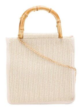 ALESSIA BIANCHI Textured Handle Tote